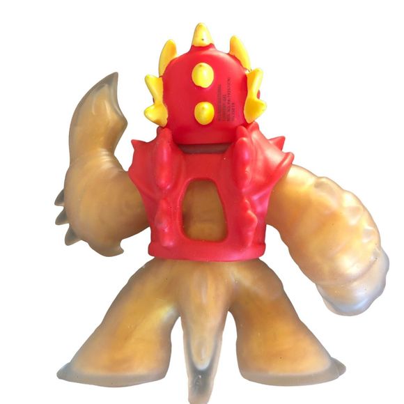 Heroes of GOO JIT ZU Blazagon Squish Stretch 5" Red Armor - Picture 3 of 5